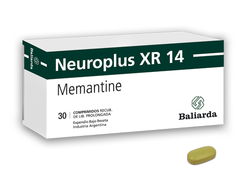 Neuroplus XR_14_20.png Neuroplus XR Memantine demencia Enfermedad de Alzheimer Memantine memoria Neuroplus Neuroprotector olvidos Tratamiento para Alzheimer